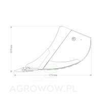 Kołaszewski backhoe bucket 14–18 T / 1.2 x 1.02 m 2.jpg