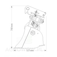 Łyżka Skarpowa Hydrauliczna DUO 3,5 – 5 T (2).jpg