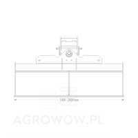 Kołaszewski hydraulic grading bucket DUO 14–18 T / 2.0 x 1.09 m 3.jpg