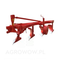 Agrowow 4-bottom bed plow with raised frame and shear bolt protection – ATLAS-4.jpg