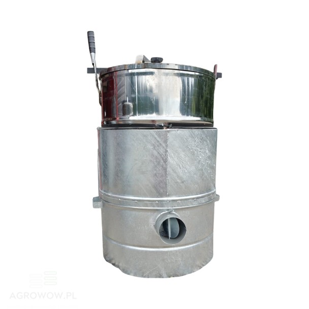 Agrowow 200 L stainless steel coal-fired potato steamer 1.jpg
