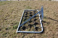 Agrowow 1.5 m 3-row meadow harrow 3