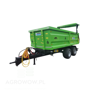 Agrowow przyczepa rolnicza tandem wywrotka 12t skorupowa