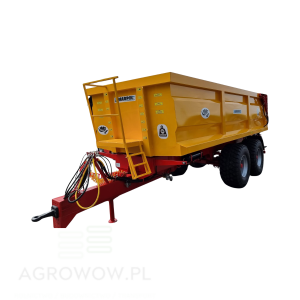 Agrowow przyczepa rolnicza tandem wywrotka 14t skorupowa