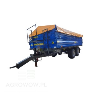 Techmont przyczepa rolnicza tandem wywrotka 8t