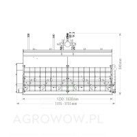 Self-loading grit spreader Sand Padawan 1.4 m 13