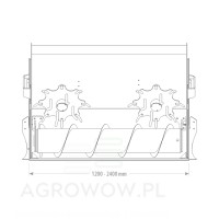 Kołaszewski volumetric screw feeder bucket 1.4 x 1.15 m 3.jpg
