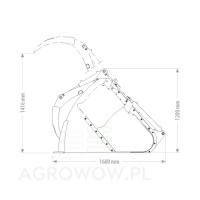 Kołaszewski volumetric screw feeder bucket with top clamp 1.8 x 1.2 m 2.jpg