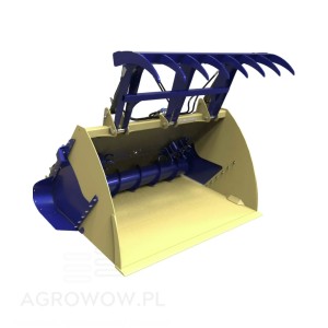 Kołaszewski szufla ślimakowa do zadawania paszy z dociskiem objętościowa 2,2 x 1,2 m