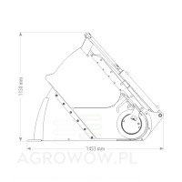 Kołaszewski volumetric screw feeder bucket 2.4 x 1.16 m 2.jpg