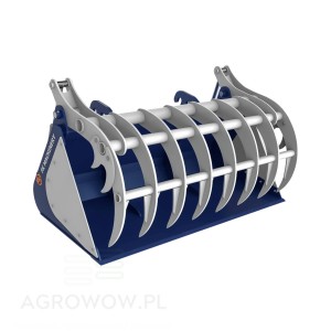 Kołaszewski MAXI TELESKOP bucket grab with clamp 2.6 x 1.24 m