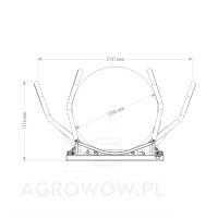 Kołaszewski single-cylinder bale grabber 3.jpg